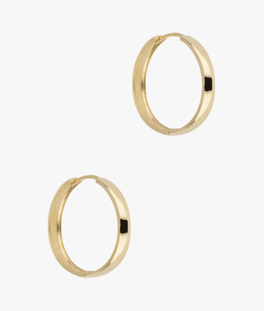 Skinny Hoop Earrings